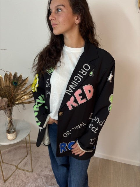 Blazer à motif
