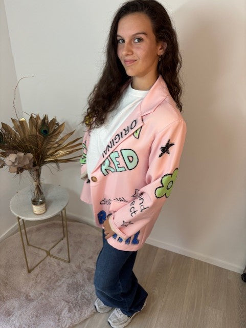 Blazer à motif