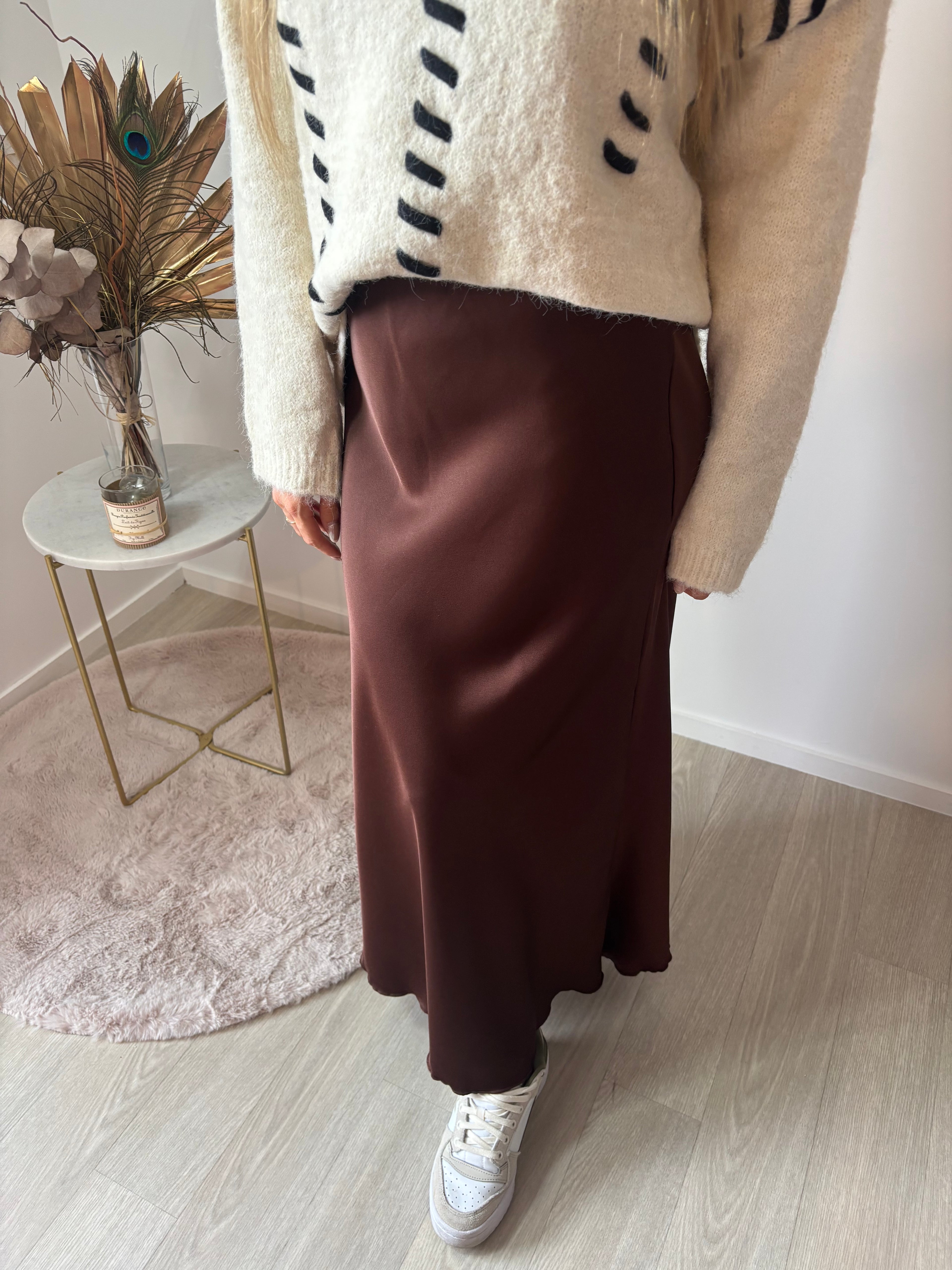 Jupe satin