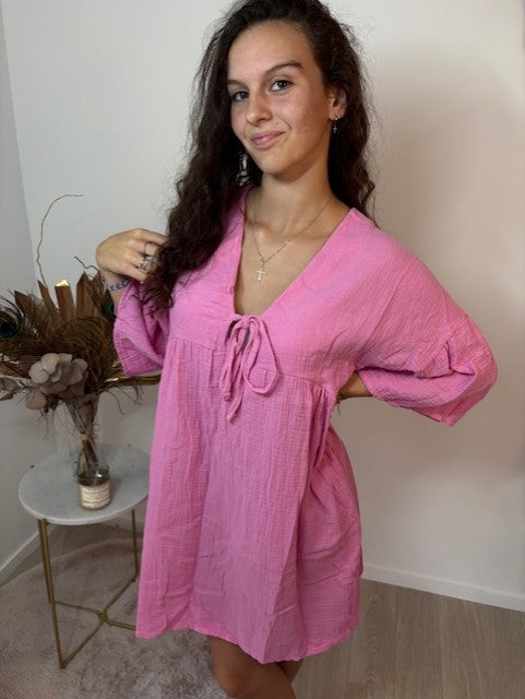 Robe gaz de coton