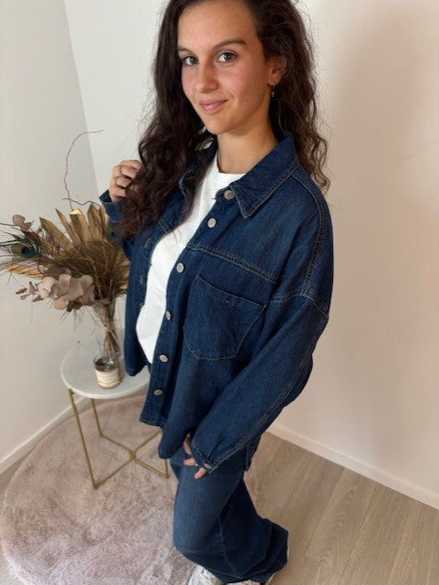 Surchemise en jean
