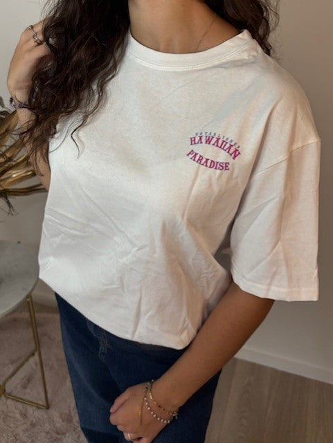 T-shirt manches courtes Hawaiian