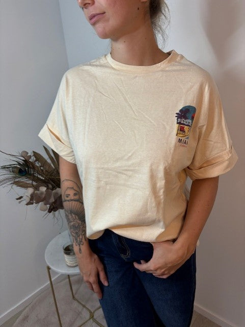 T-shirt manches courtes Miami
